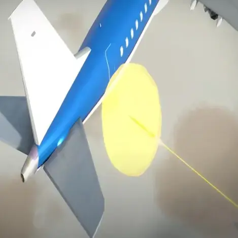 Treffer der Rakete