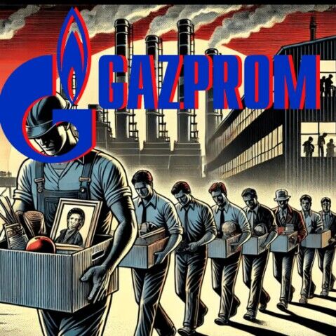 Gazprom halbiert sich selbst.